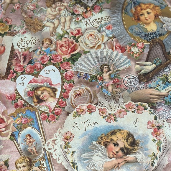 Set of 3 Heart-Shaped Floral Decorative Gift Boxes Valentine Victorian Romantic - Picture 8 of 16